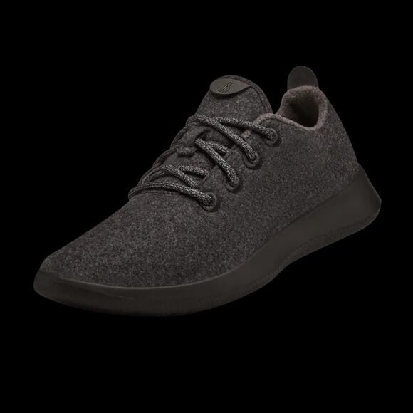 Allbirds Men's The Wool Runner Sneakers in Natural Black - Picture 8 of 8